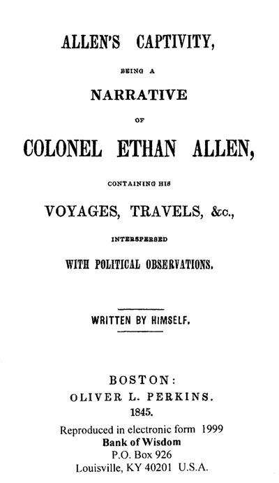 (image for) Allen's Captivity - Click Image to Close